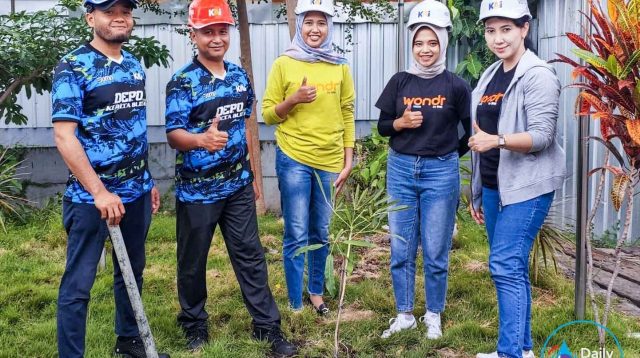 “Sabtu KolaborAksi”: Depo Kereta Blitar Tanam Pohon, Wujud Nyata Jaga Lingkungan