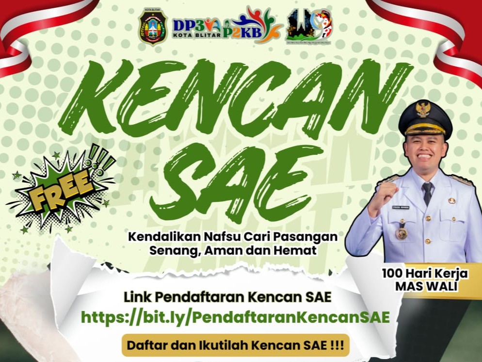 Program Kencan SAE Pemkot Blitar Akan Dimulai Sabtu Ini, Begini Detailnya