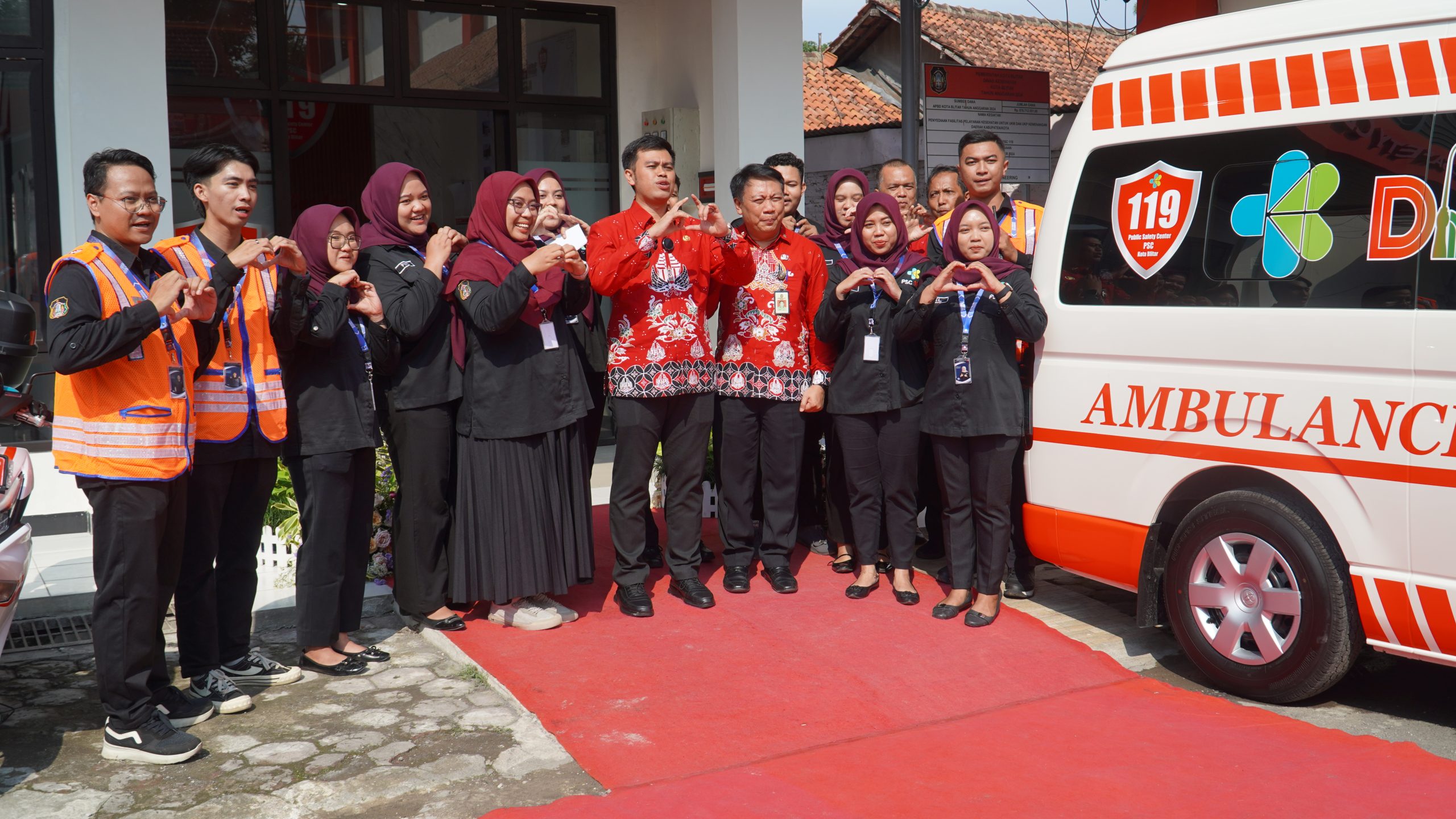 PSC 119 Kota Blitar Hadir, Mas Ibin: Sakit Dijemput, Sehat Diantar