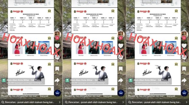 Kabar Hindia Akan Manggung di Blitar Djadoel 2025 Hoax, Disperindag Blitar Angkat Bicara