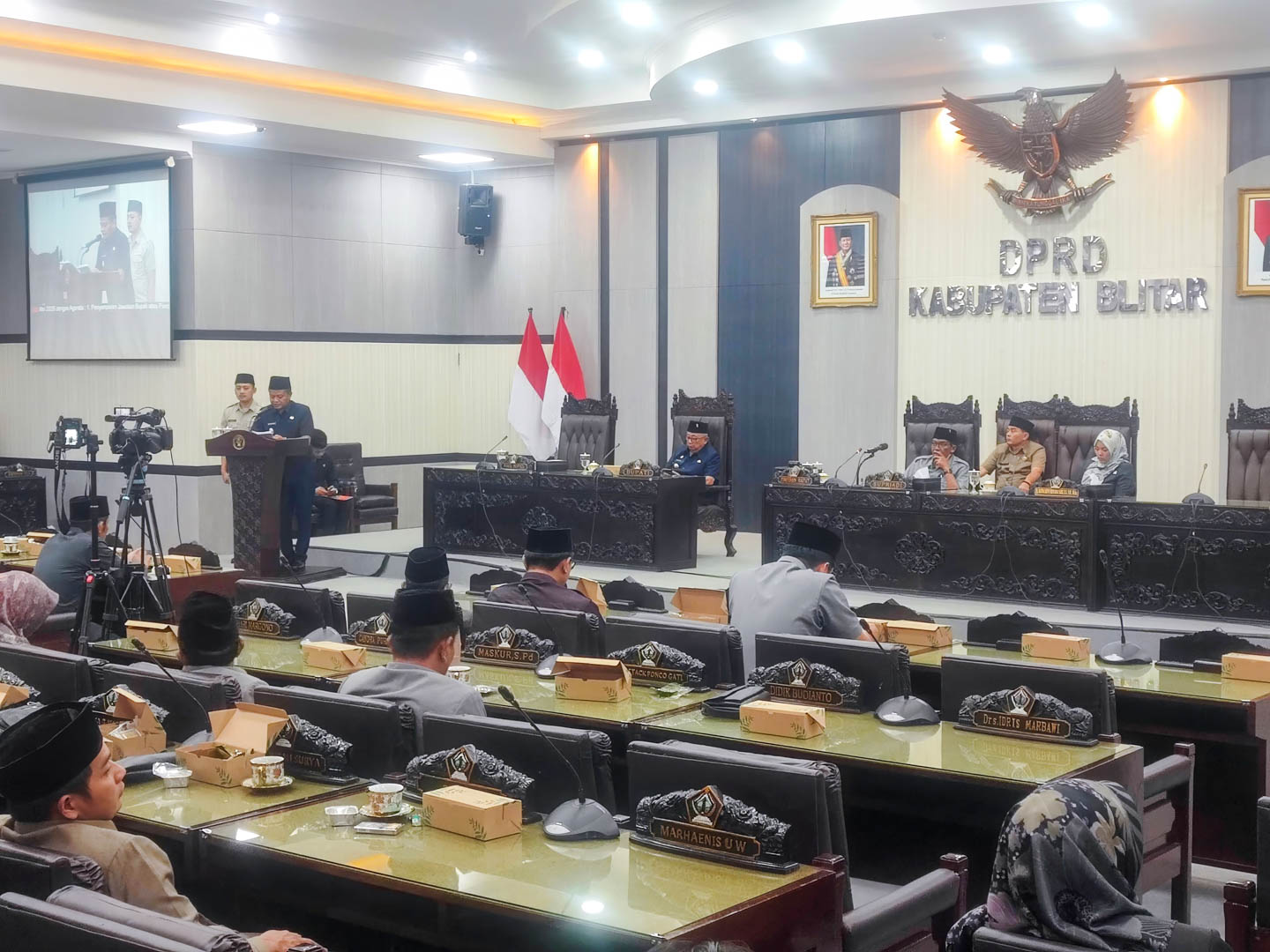 Bupati Sampaikan Jawaban Fraksi-Fraksi, DPRD Kabupaten Blitar Siap Bahas RPJMD 2025-2029 Bersama Eksekutif