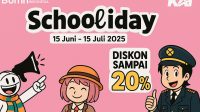 KAI Hadirkan Promo "Schooliday", Tiket Kereta Diskon Hingga 20% Saat Liburan Sekolah!