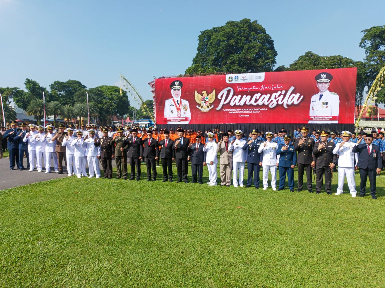 Pemprov Jatim Upacara Hari Lahir Pancasila di Kota Blitar, Mas Ibin Beri Apresiasi