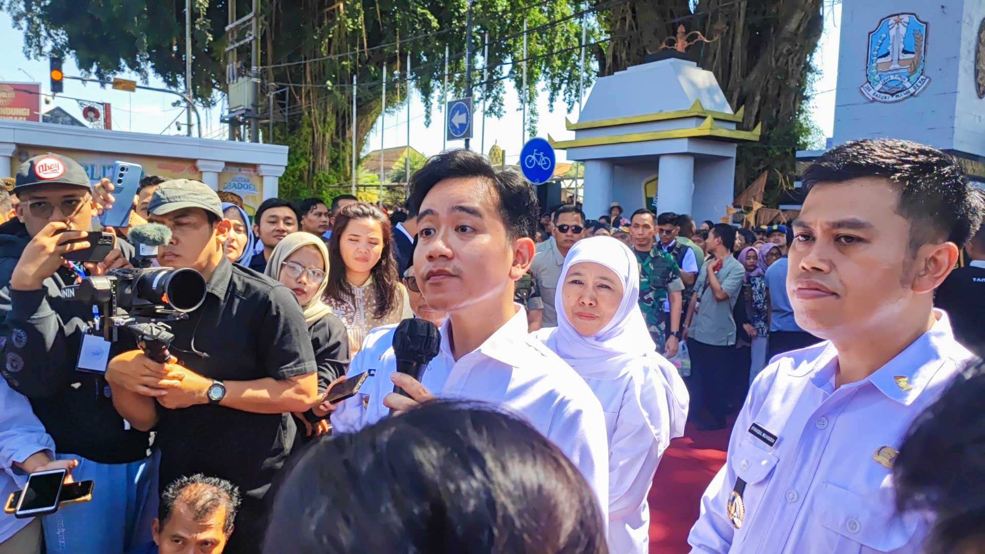Wapres Gibran Kunjungi Blitar Jadul, Dorong UMKM Go Internasional