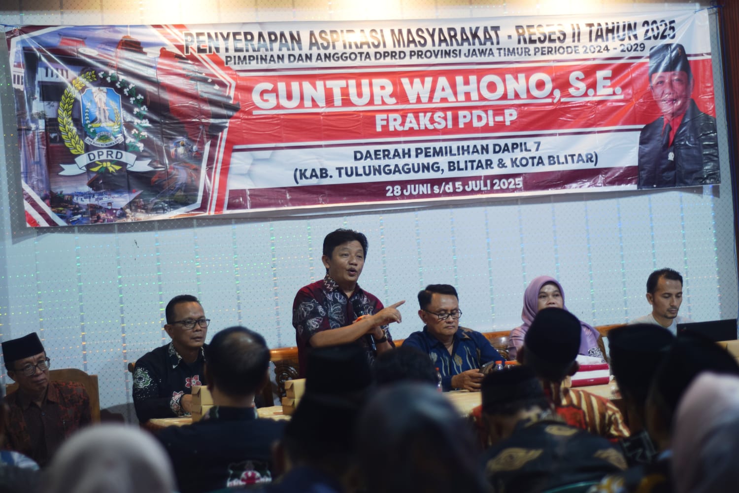 Beri Gambaran Usaha Koperasi Merah Putih di Blitar, Guntur Wahono Hadirkan Narasumber Andal di Resesnya