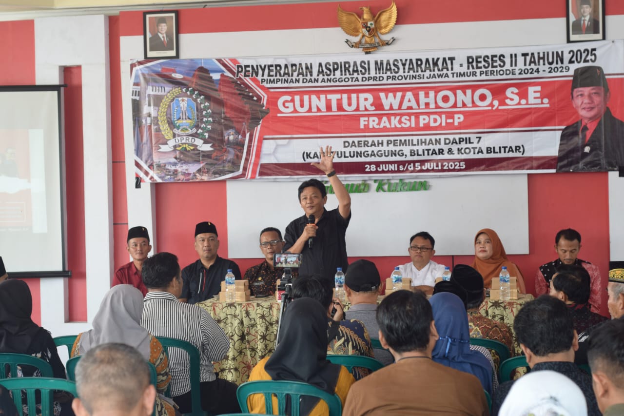 Reses Guntur Wahono Diapresiasi Pemkab Blitar: Dorong Koperasi Merah Putih Lewat Kolaborasi Nyata