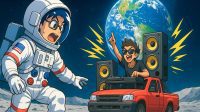 20 Juli 58 Tahun Lalu AS Kirim Manusia ke Bulan, Hari Ini Warga Indonesia kok Masih Sibuk Sound Horeg