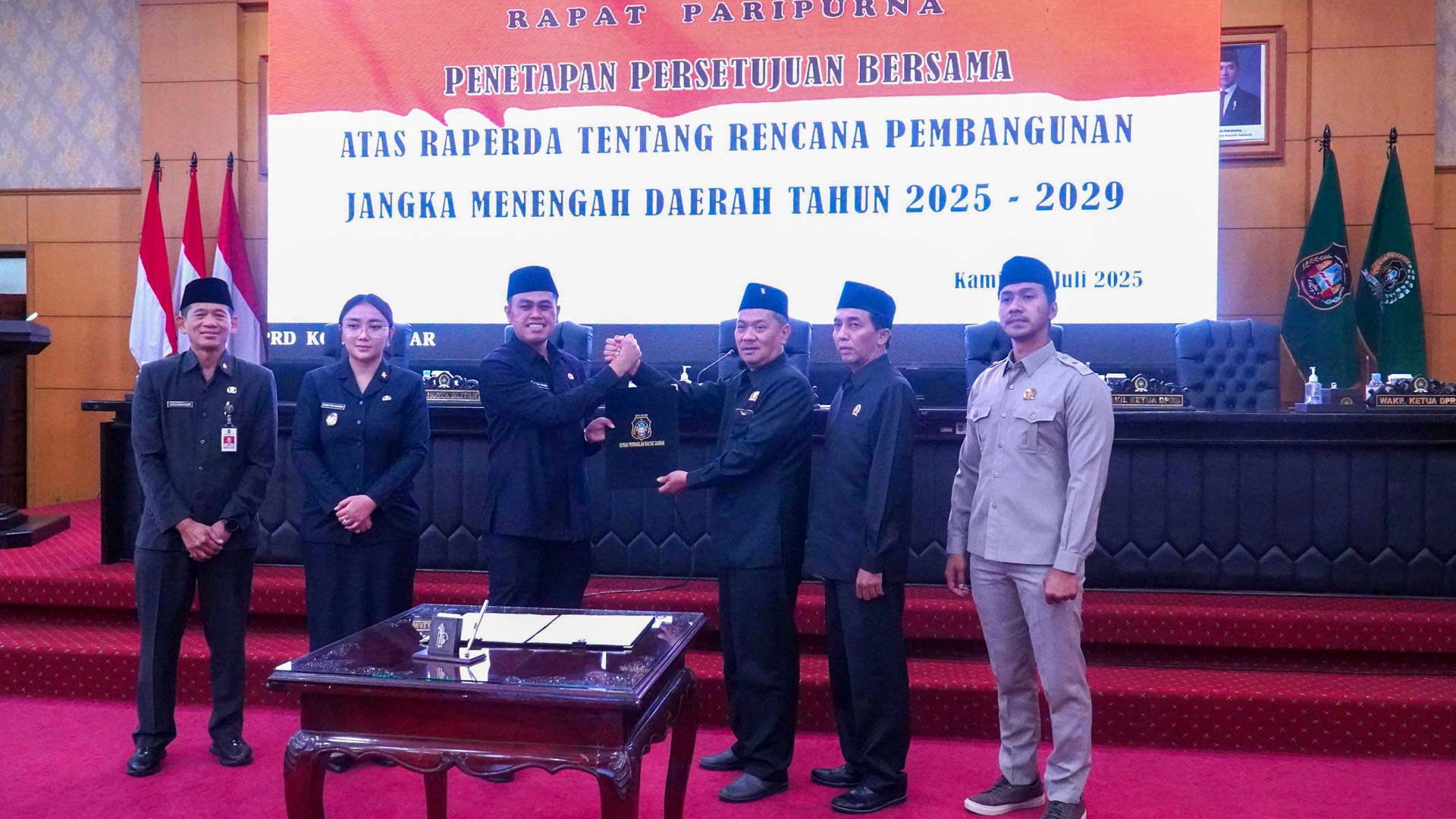 Raperda RPJMD Kota Blitar 2025–2029 Telah Disetujui Bersama, Ketua DPRD: Pembangunan Akan On The Track