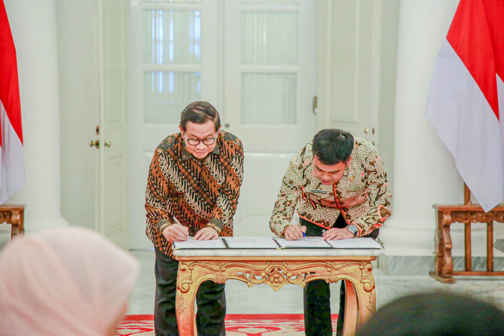 Mas Ibin–Pramono Anung Tandatangani MoU, Blitar–Jakarta Bersatu Bangun Kemandirian Pangan