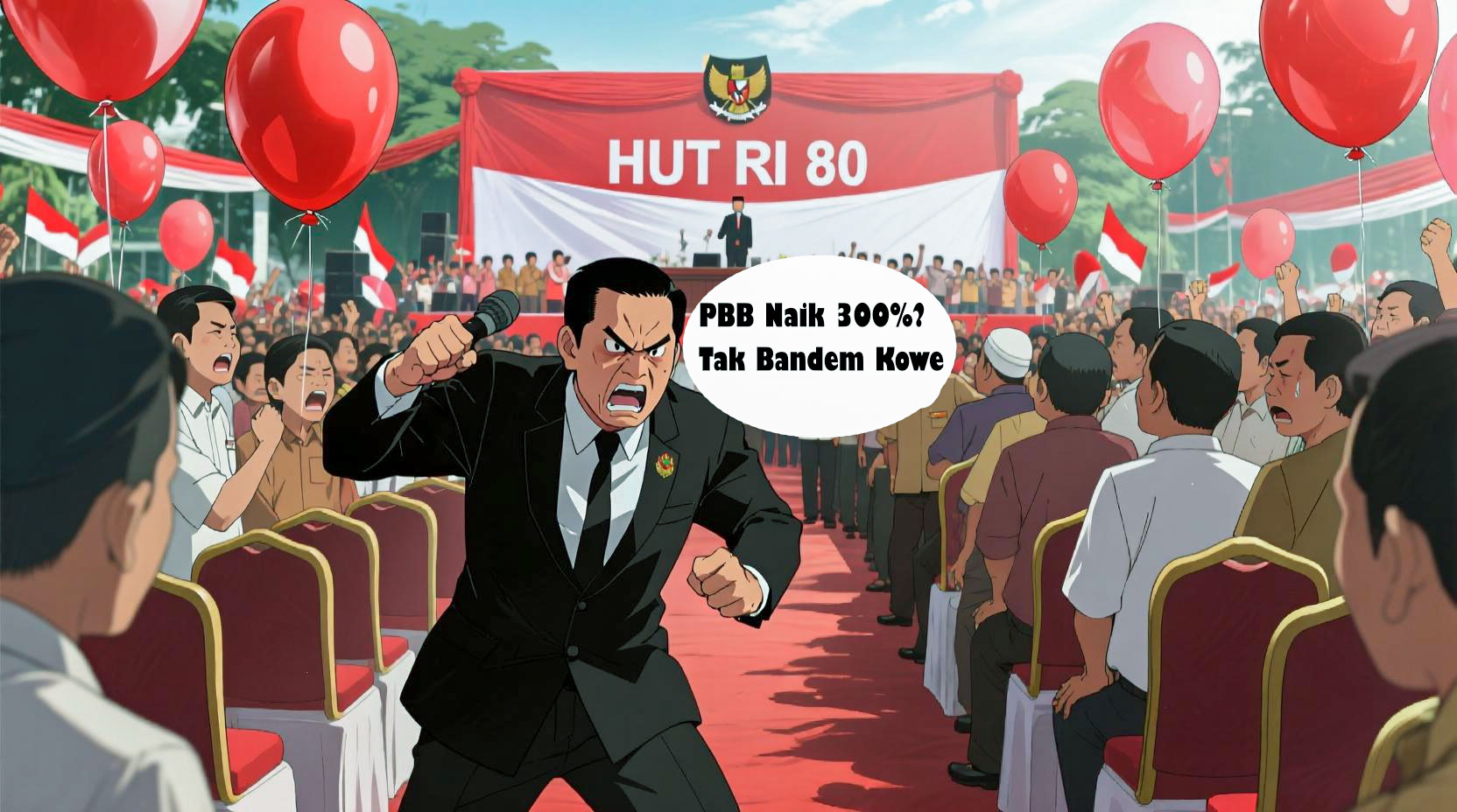 Kado HUT RI 80 di Kabupaten Blitar: Wartawan Dapat Intimidasi Ungkap Ada Pajak Naik 300%
