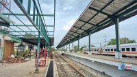 Stasiun Blitar Buat Peron Makin Nyaman Buat Naik Turun Kereta