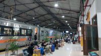 Potret suasana stasiun KAI di wilayah Daop 7 Madiun