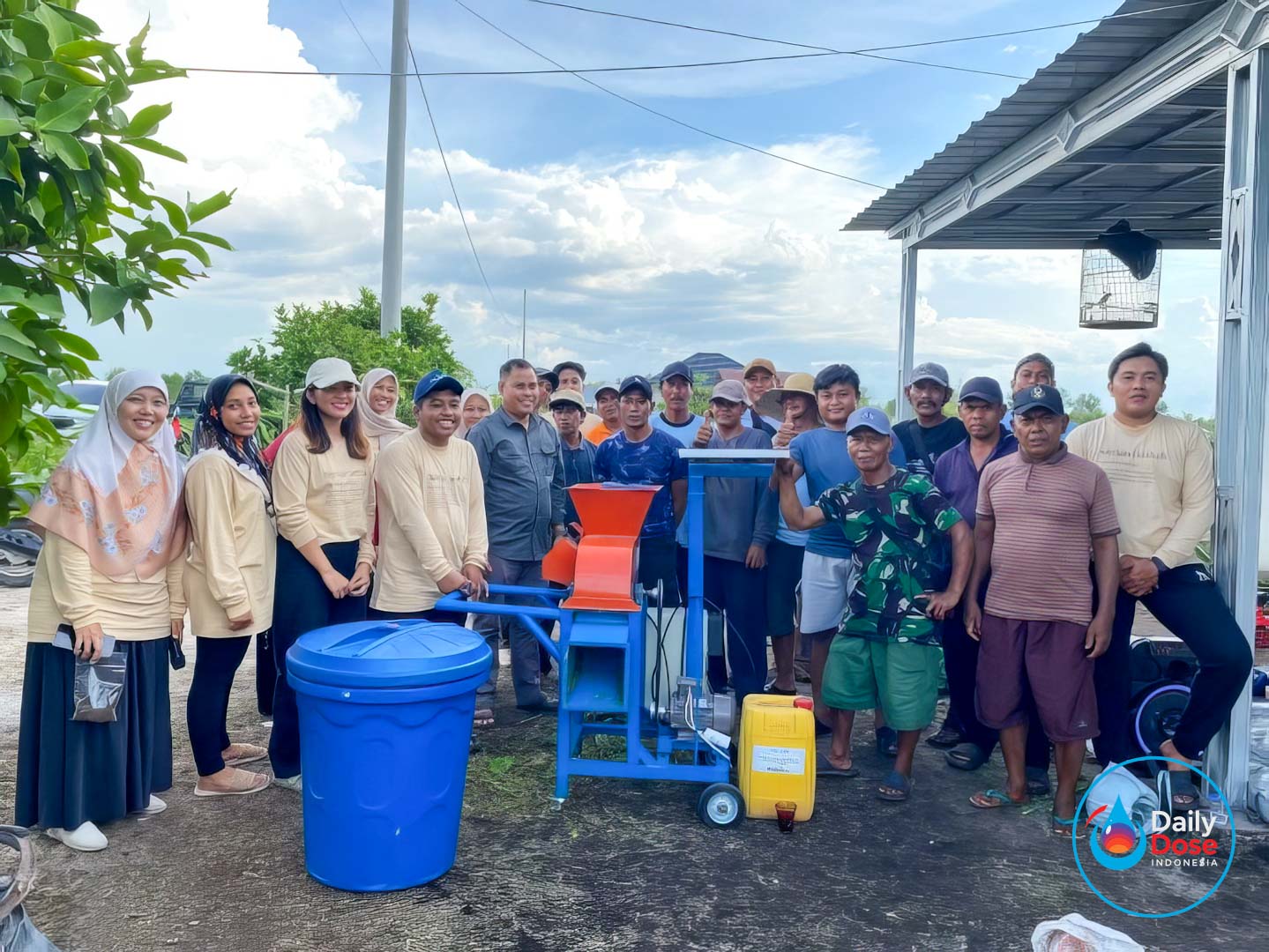 Limbah Buah Naga Jadi Pakan Ternak Murah, Petani Dapat Solusi dari Universitas Palangka Raya