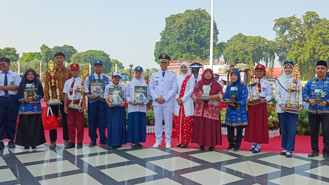 Bangsa Besar Bukan Karena Alam, Tapi SDM Unggul: Pesan Mas Ibin di HUT ke-80 RI Blitar