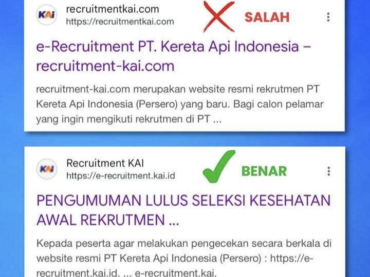 KAI Daop 7 Madiun Ingatkan Warga Waspada Penipuan Lowongan Kerja Palsu