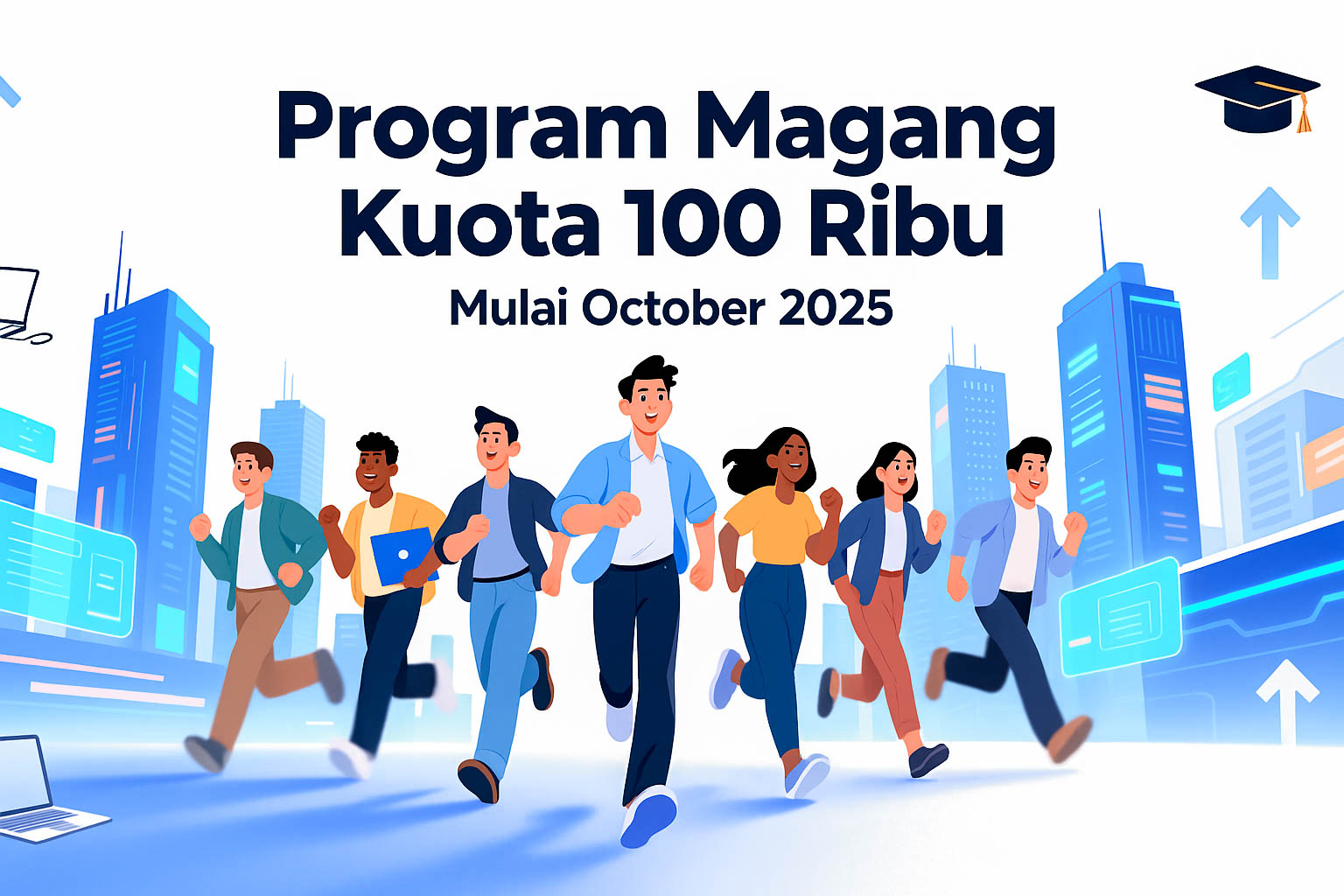 Freshgraduate Wajib Tahu, Ada 100 Ribu Kuota Magang Bergaji UMP Disiapkan Pemerintah Mulai 2025