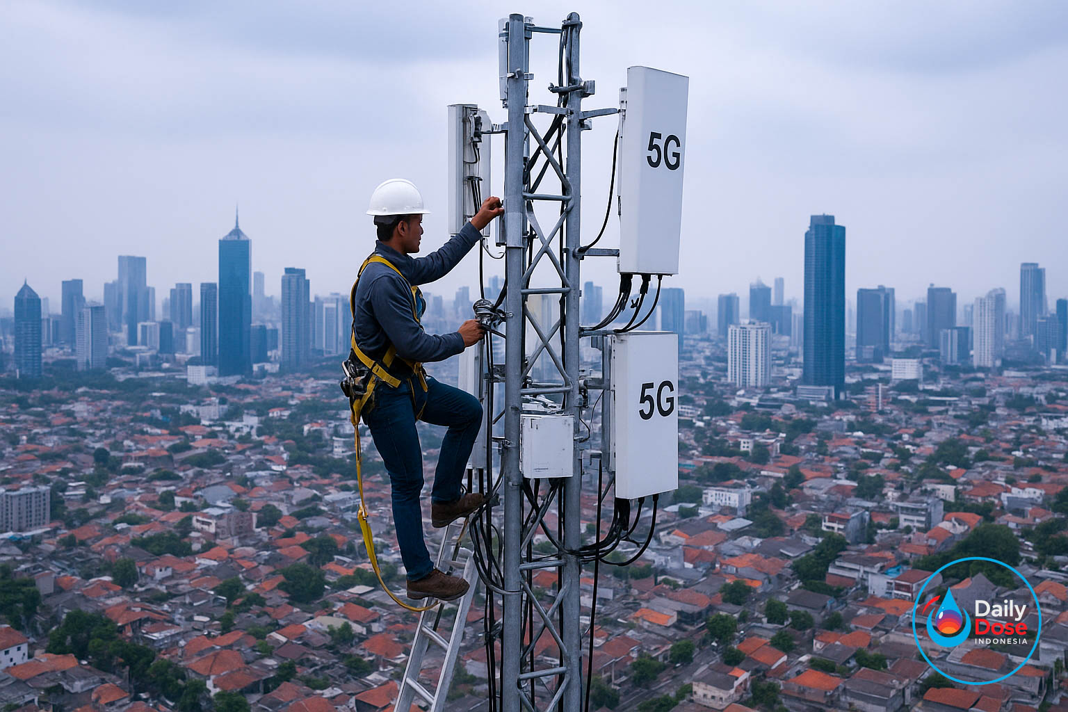 Baru 10 Persen Wilayah Indonesia Terjangkau 5G, Sampai Kapan Internet Cepat Buat Apa