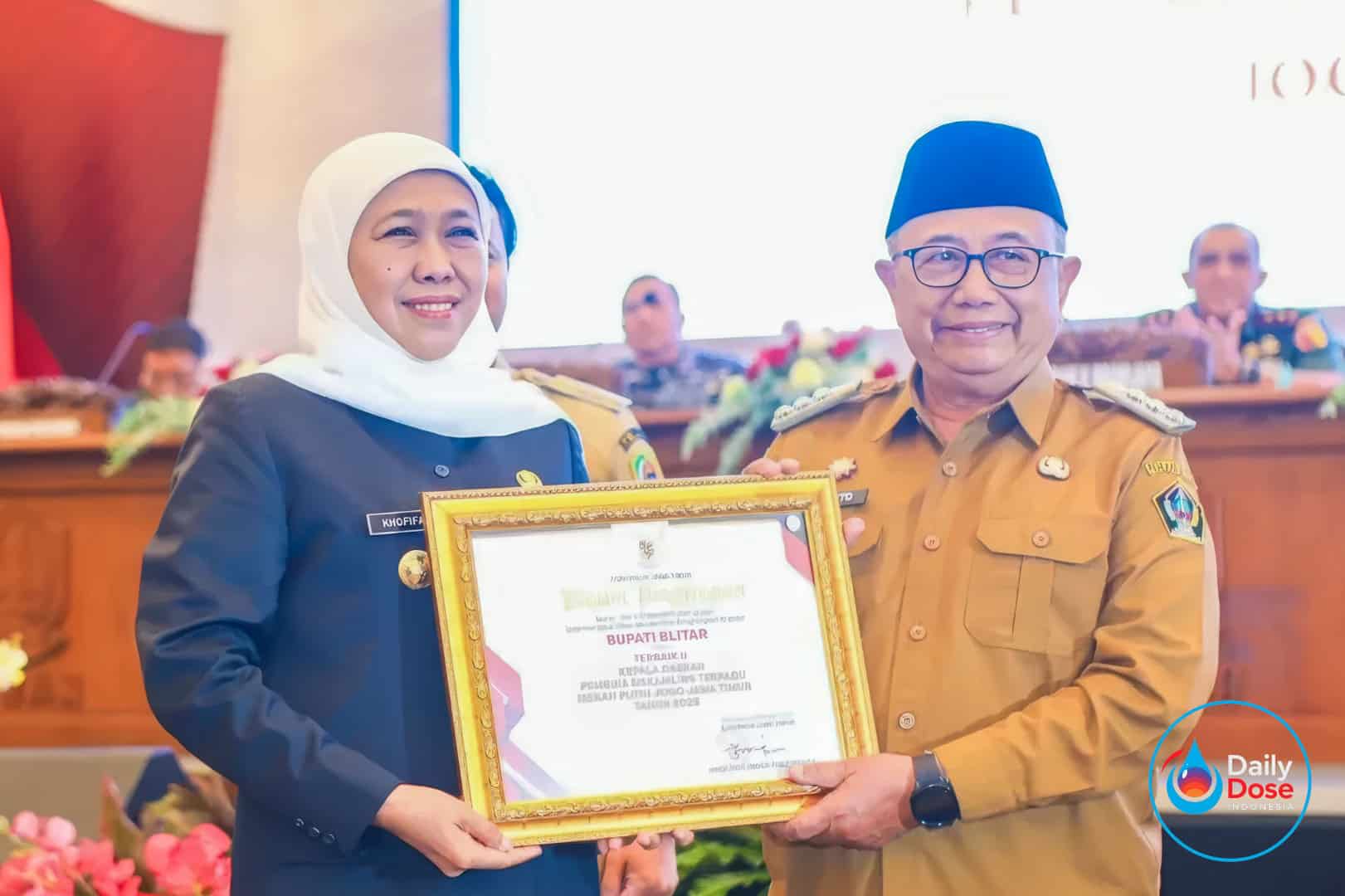 Kabupaten Blitar Juara Siskamling Jawa Timur, Bupati Rijanto: Keamanan Daerah Harus Bergerak dari Warga