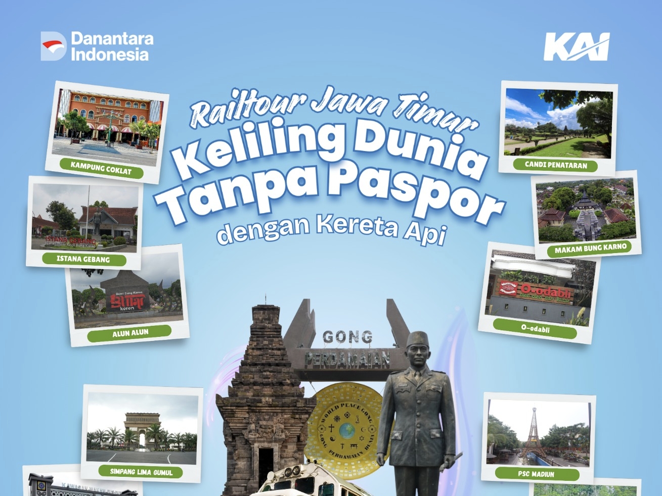 “Rail Tour Jawa Timur”: Inovasi KAI Daop 7 Madiun untuk Wisata Tanpa Paspor