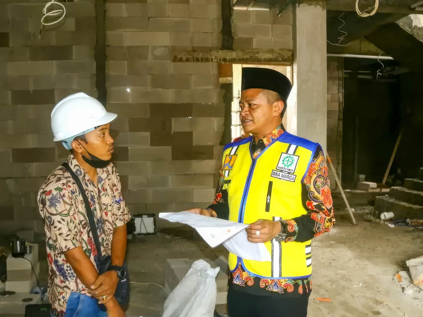 Wabup Blitar Tinjau Proyek Infrastruktur: Pastikan Kualitas Sesuai SNI dan Tepat Waktu