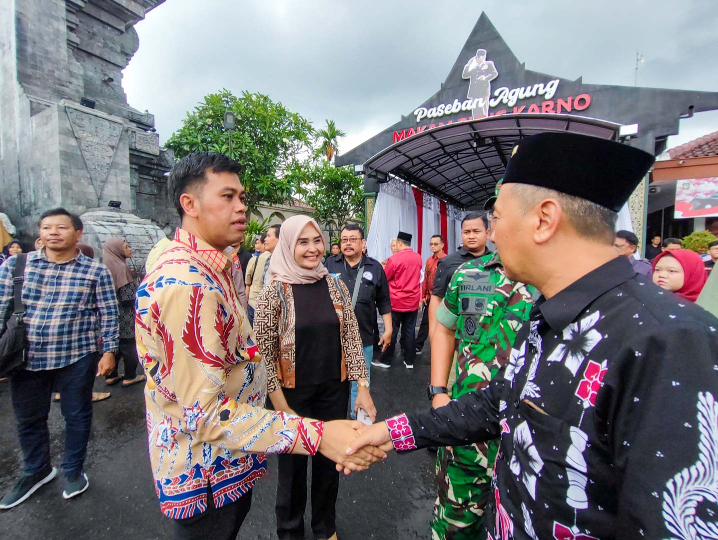 Peringatan KAA di Kota Blitar, Mas Ibin dan Ketua DPRD Sepakat Kembangkan Wisata Sejarah Bung Karno Bertaraf Dunia