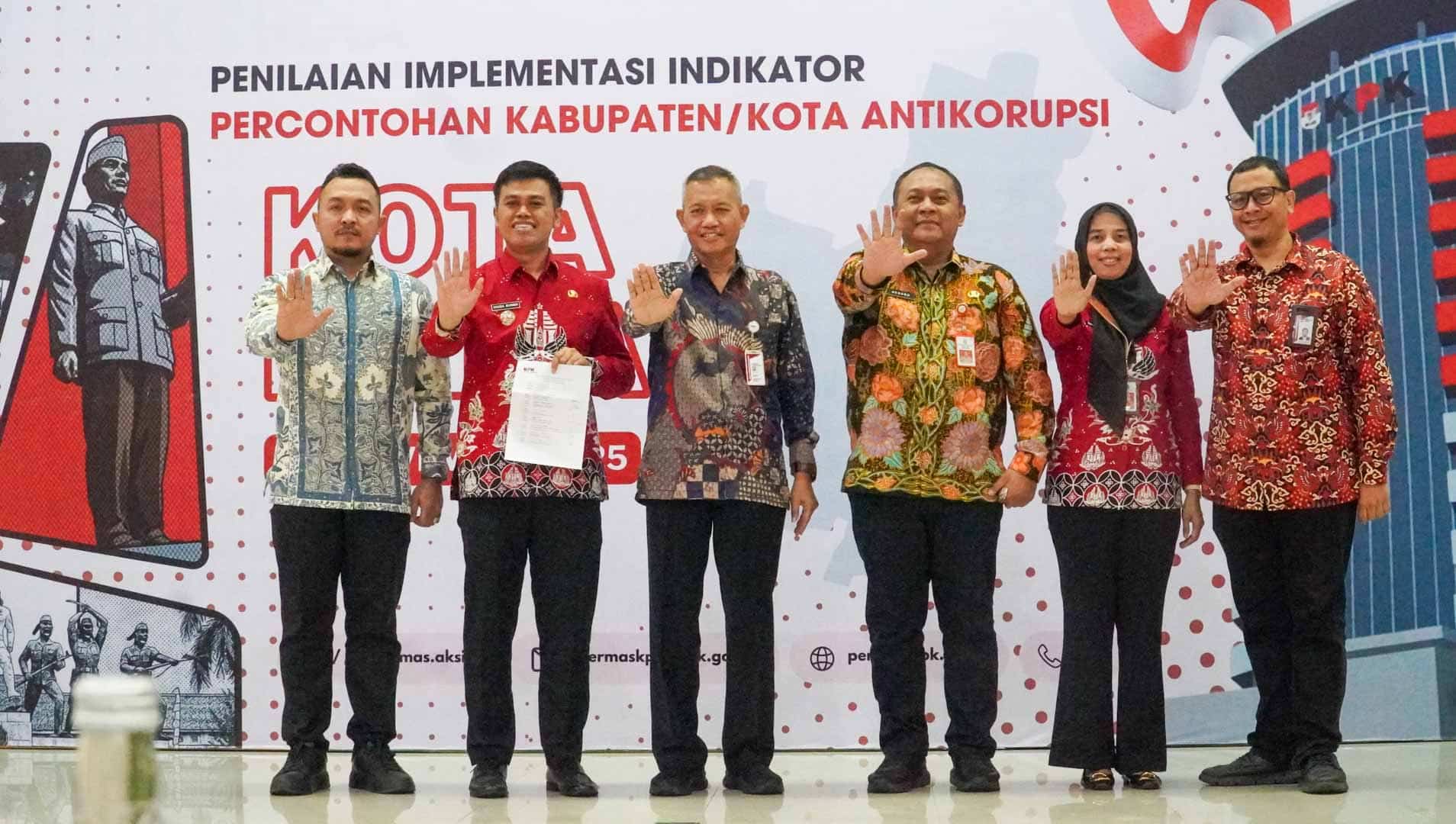 Blitar Jadi Contoh Kota Anti Korupsi Versi KPK, Mas Ibin Komitmen Pelayanan Terbaik Berujung Kesejahteraan Masyarakat