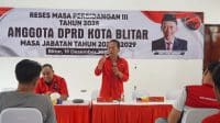 Reses DPRD Kota Blitar, Aris Dedi Arman Minta Warga Tak Sungkan Lapor Soal Kebijakan Publik