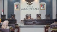 Rapat Paripurna LKPj 2025, Lima Fraksi DPRD Kabupaten Blitar Sampaikan Pandangan Umum