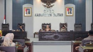 Rapat Paripurna LKPj 2025, Lima Fraksi DPRD Kabupaten Blitar Sampaikan Pandangan Umum