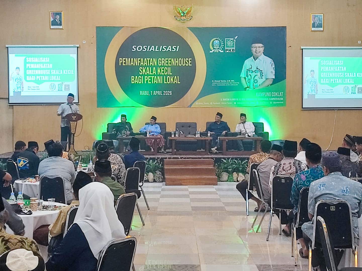 Gus Tamim Ajak Petani Blitar Manfaatkan Lahan Kecil Rumah, Greenhouse Jadi Jalan Baru Ketahanan Pangan