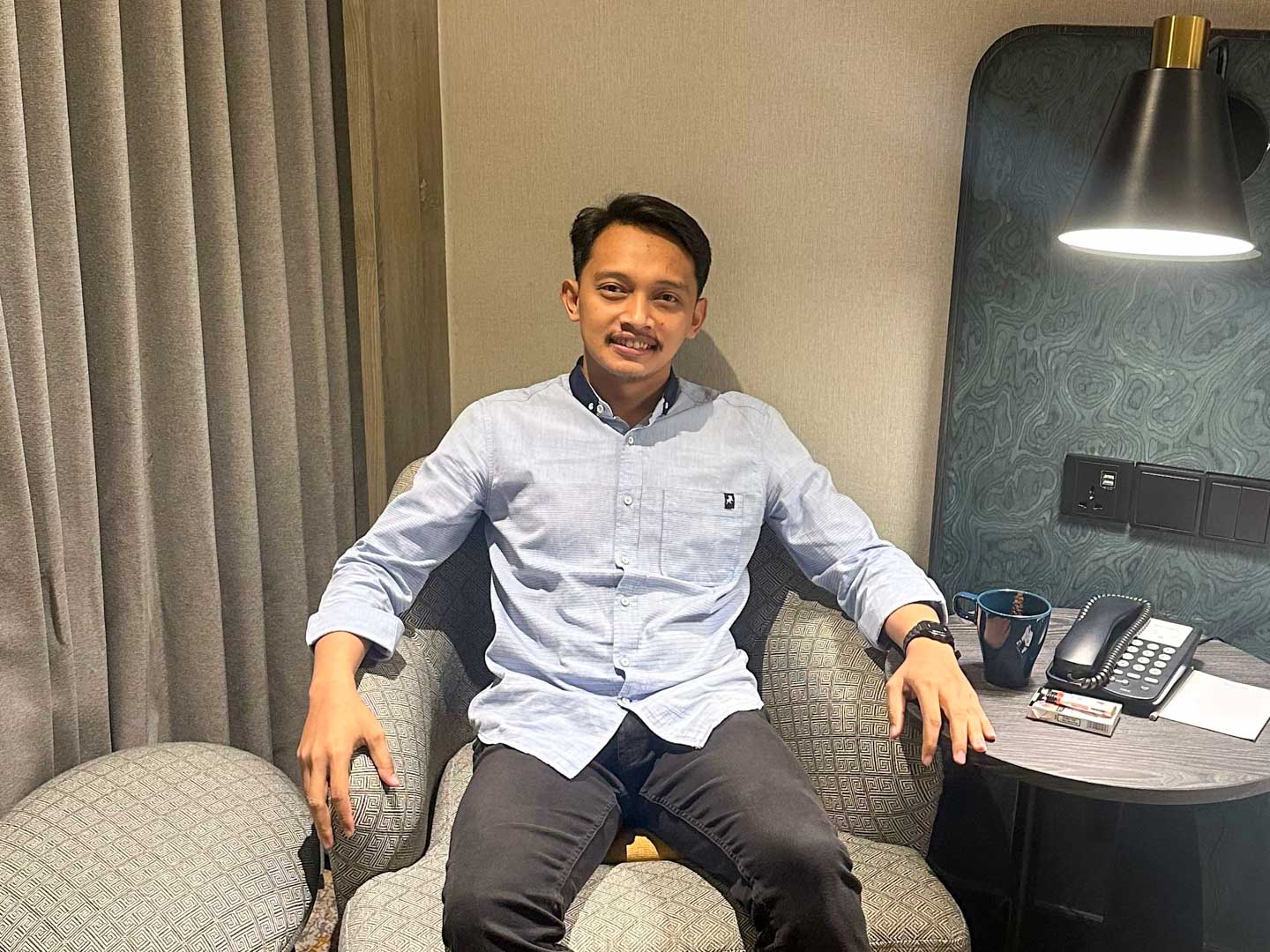 Ketua Jujitsu Kota Blitar Ardan Abadan Malik