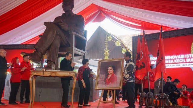 Megawati Soekarnoputri Resmikan Revitalisasi Istana Gebang, Rumah Masa Kecil Bung Karno Tampil dengan Wajah Baru