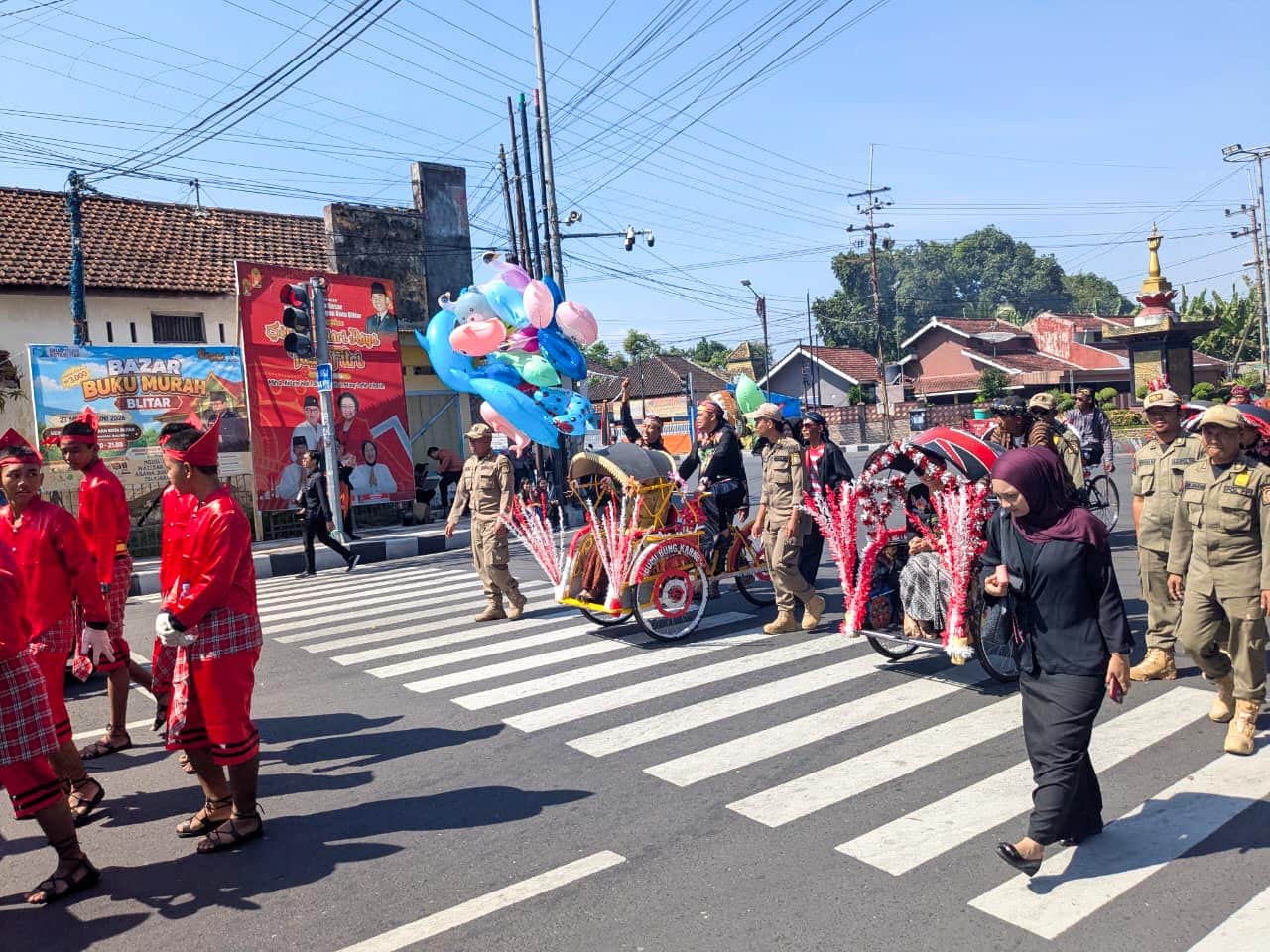 Mas Ibin Becak Hari Lahir Pancasila 2026