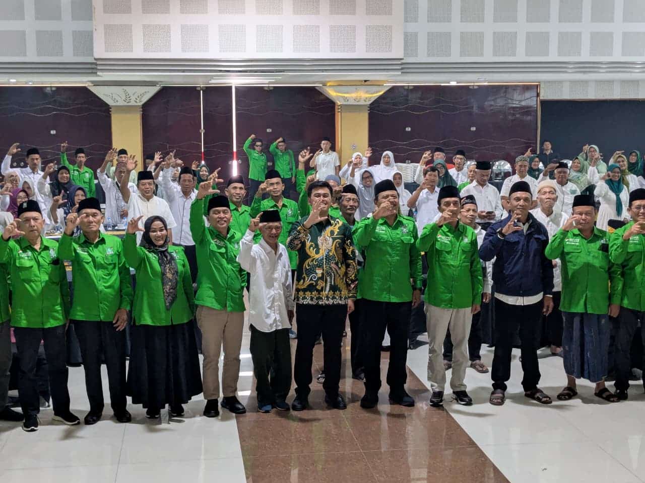 Mas Ibin bersama zainul ichwan kader PKB Kota Blitar musancab sabtu 15 agustus 2026
