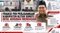 Fraksi PDI Perjuangan Kabupaten Blitar Soroti Desil Berubah Mendadak, Warga Miskin Bisa Kehilangan Jaring Pengaman Sosial