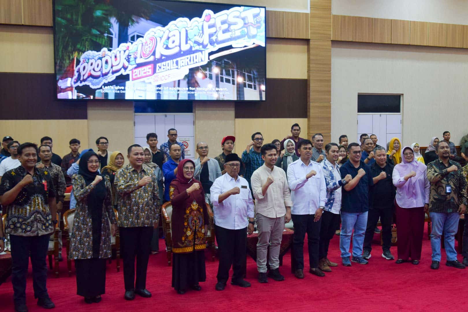 Rijanto, Emil Dardak, Syauqul Muhibbin, Rusdi Rakorda Creative City Pemkab Blitar 17 Oktober 2026