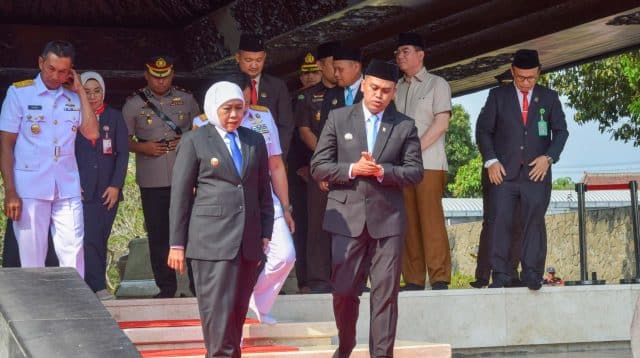 Ziarah Bung Karno Blitar, Khofifah Bawa Pesan Jawa Timur Berkelanjutan dan Kedaulatan Pangan, Mas Ibin Beri Dukungan