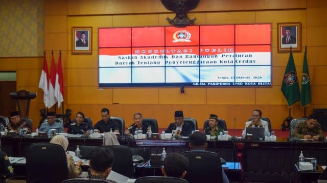 Raperda Smart City Kota Blitar Diuji Publik, DPRD Kota Blitar Buka Ruang Masukan Warga